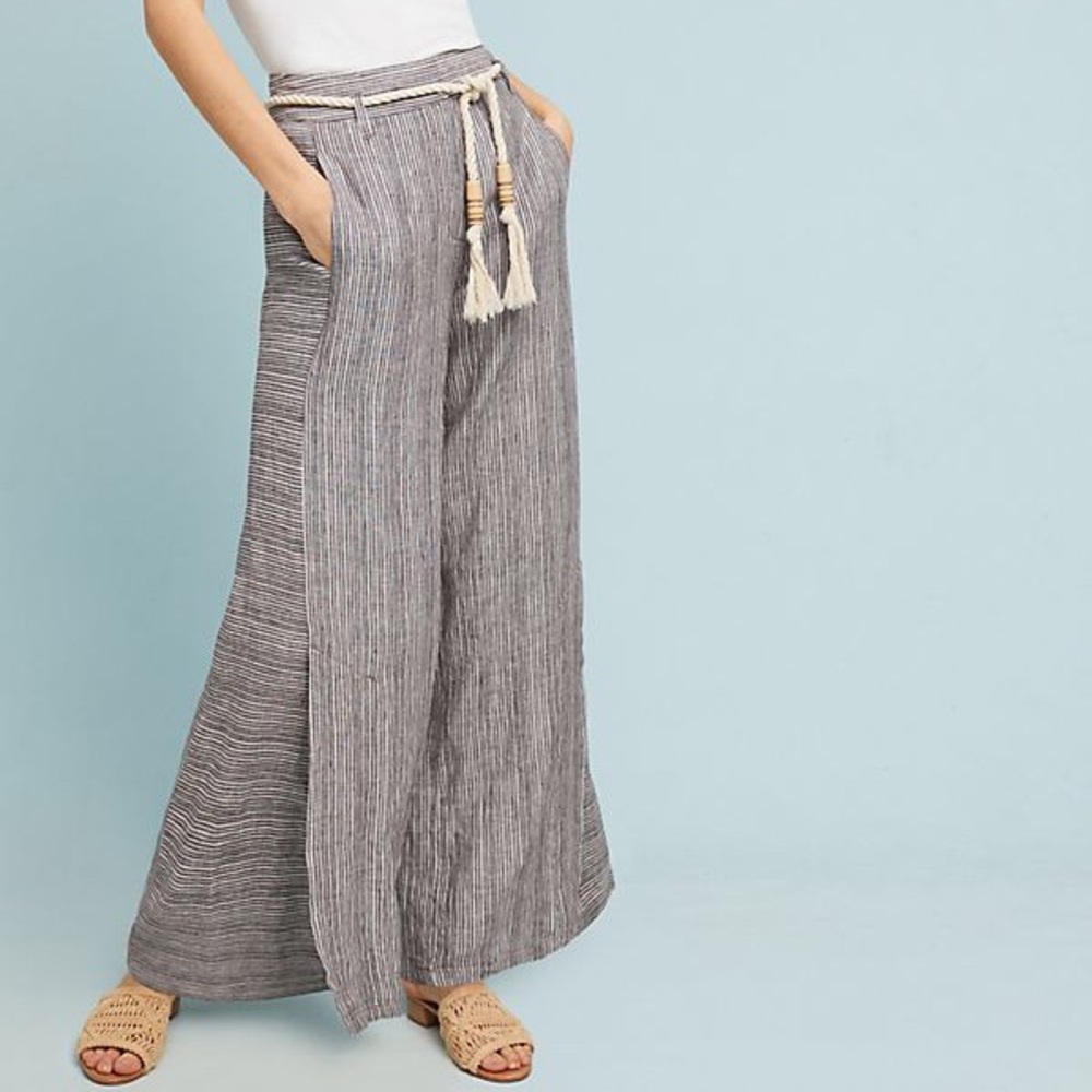 Anthropologie linen pants